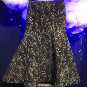 Express strapless dress EUC